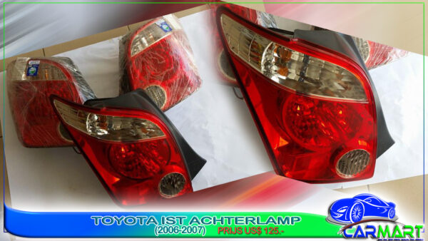 Toyota IST Achterlampen