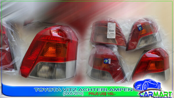 Toyota Vitz Achterlampen