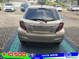 TOYOTA VITZ 2016 full