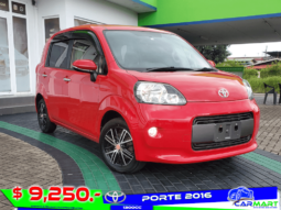 TOYOTA PORTE 2016 full