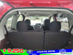 TOYOTA PORTE 2016 full