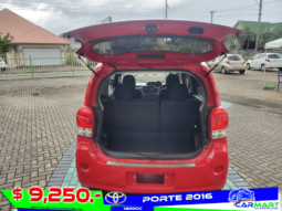 TOYOTA PORTE 2016 full