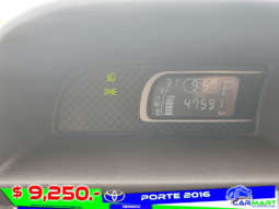 TOYOTA PORTE 2016 full