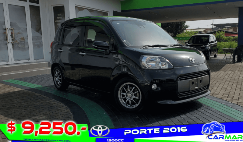 TOYOTA PORTE 2016 full