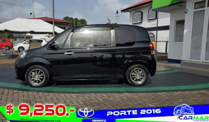 TOYOTA PORTE 2016 full