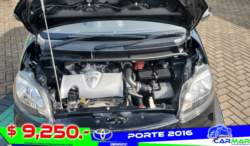 TOYOTA PORTE 2016 full