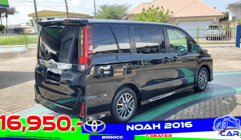 TOYOTA NOAH 2016 full