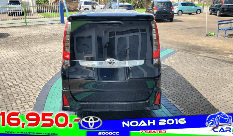 TOYOTA NOAH 2016 full