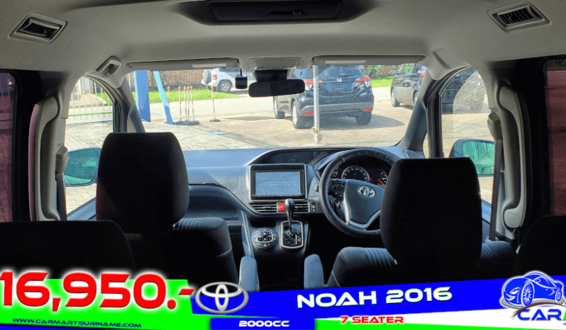 TOYOTA NOAH 2016 full