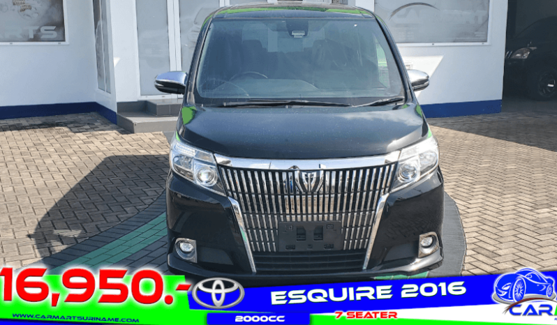 TOYOTA ESQUIRE 2016 full