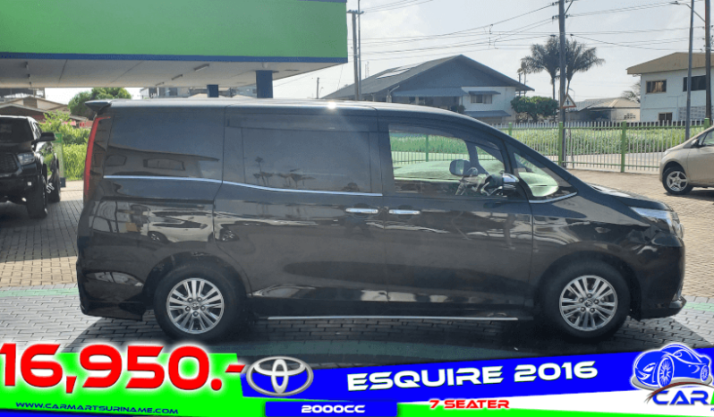 TOYOTA ESQUIRE 2016 full