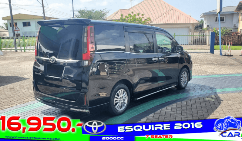 TOYOTA ESQUIRE 2016 full