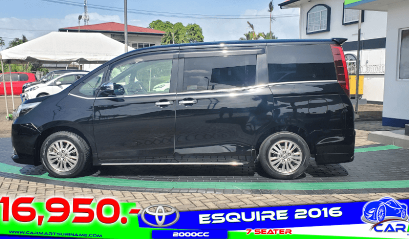 TOYOTA ESQUIRE 2016 full