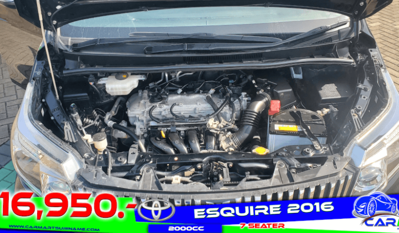 TOYOTA ESQUIRE 2016 full