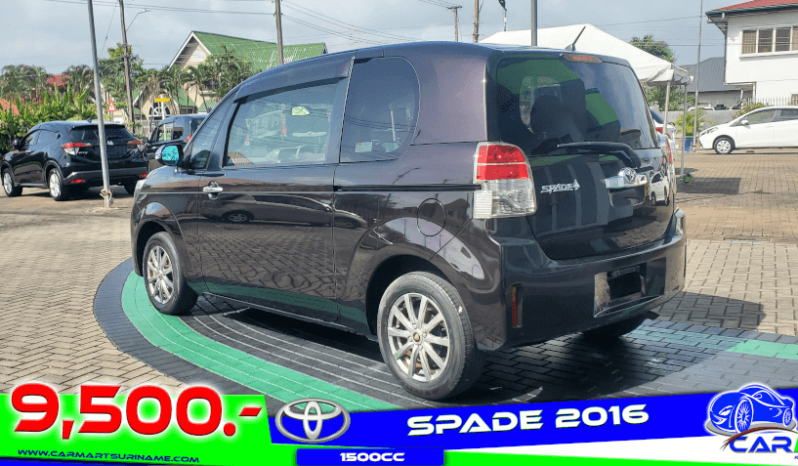 TOYOTA SPADE 2016 full