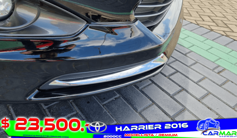 TOYOTA HARRIER 2016 full