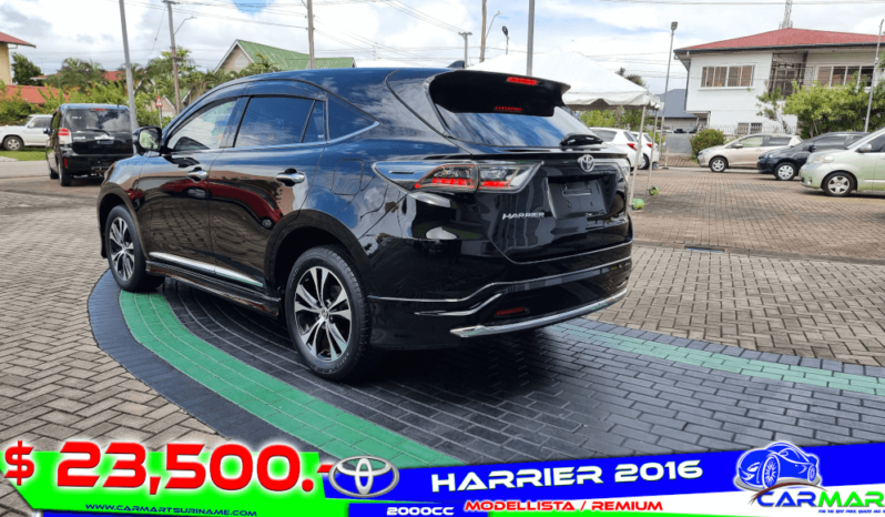 TOYOTA HARRIER 2016 full