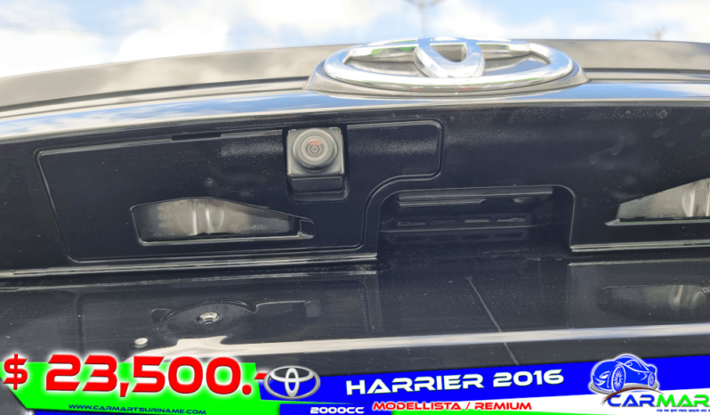 TOYOTA HARRIER 2016 full