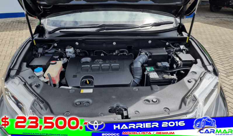 TOYOTA HARRIER 2016 full