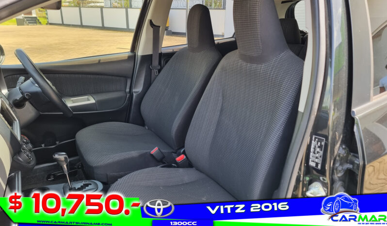 TOYOTA VITZ 2016 full