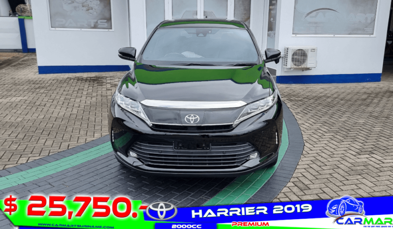 TOYOTA HARRIER 2019 full