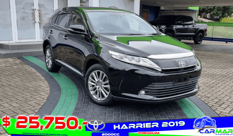 TOYOTA HARRIER 2019 full