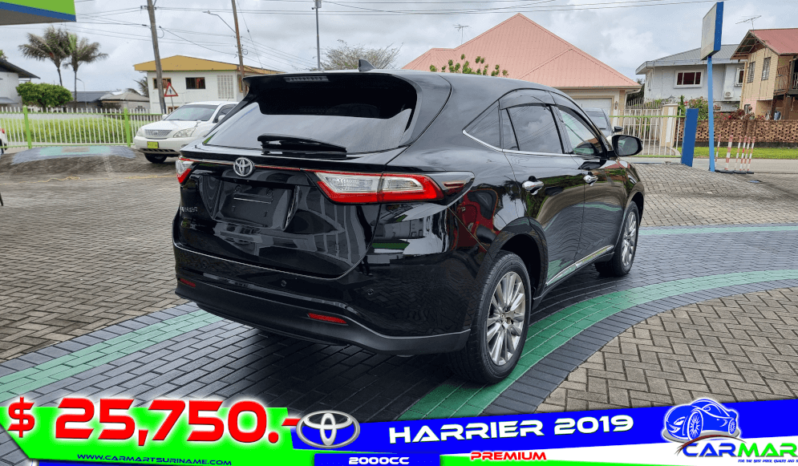 TOYOTA HARRIER 2019 full