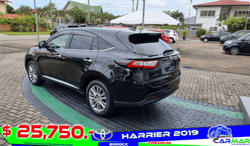 TOYOTA HARRIER 2019 full