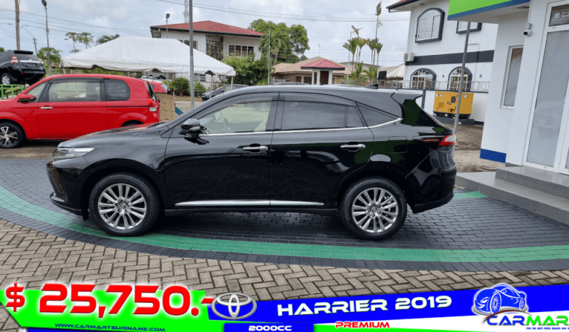 TOYOTA HARRIER 2019 full