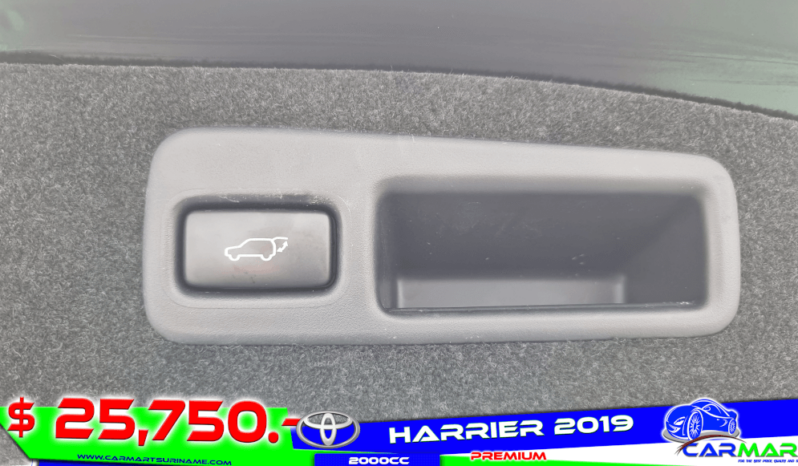 TOYOTA HARRIER 2019 full