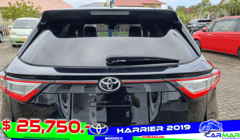 TOYOTA HARRIER 2019 full