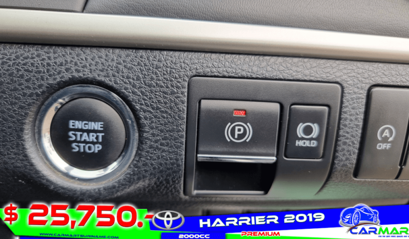 TOYOTA HARRIER 2019 full