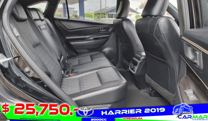 TOYOTA HARRIER 2019 full