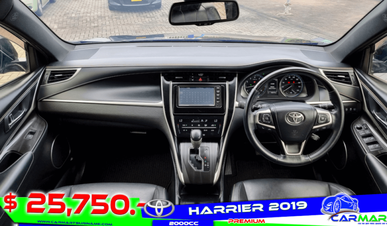 TOYOTA HARRIER 2019 full