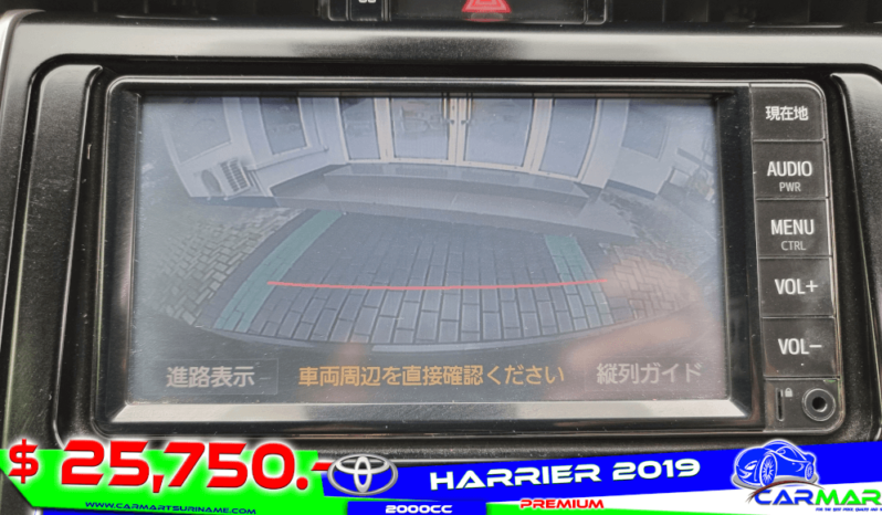 TOYOTA HARRIER 2019 full